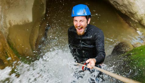 canyoning stag do
