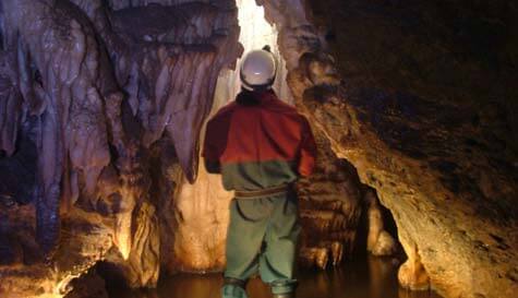caving stag do