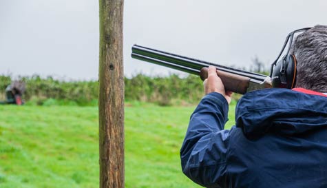 clay shooting stag do