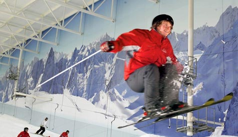 indoor skiing & snowboarding stag do
