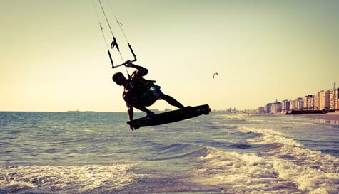 kite surfing stag do