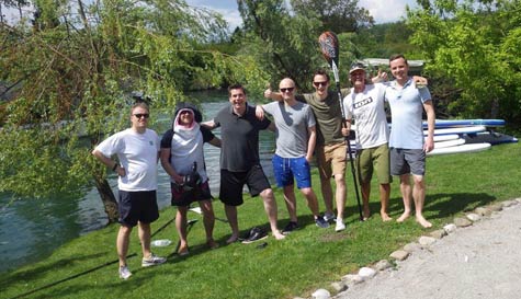 paddleboarding stag do