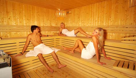 VIP sauna stag do