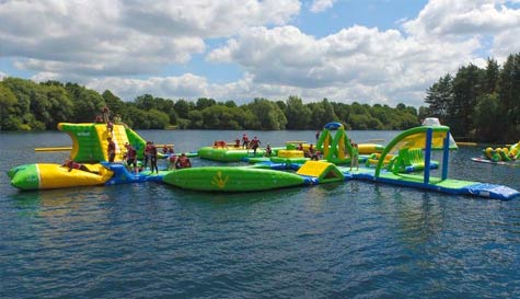 water assault course stag do