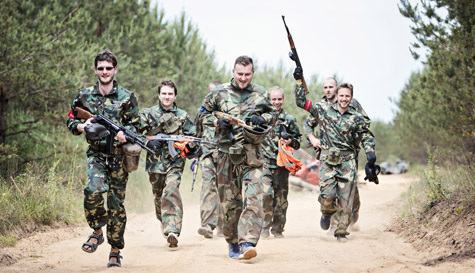 airsoft battle & tank ride stag do