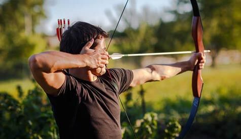 archery and tomahawk throwing stag do