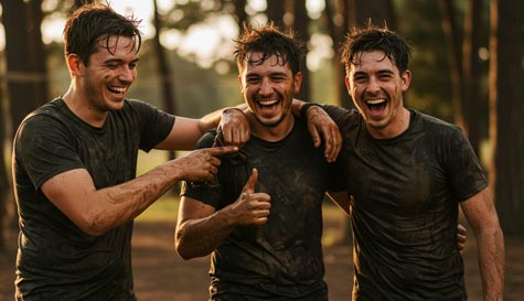 assault course stag do