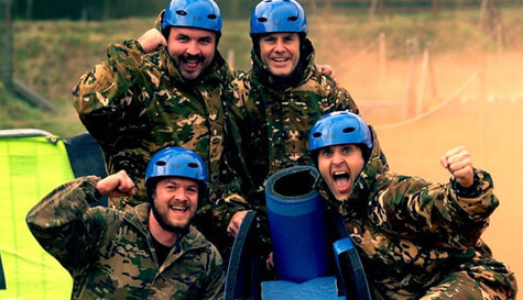 assault course stag do