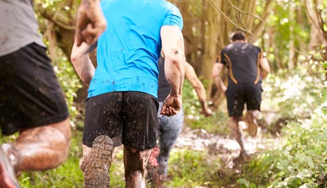 assault course stag do