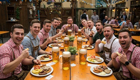 Hofbrauhaus Meal