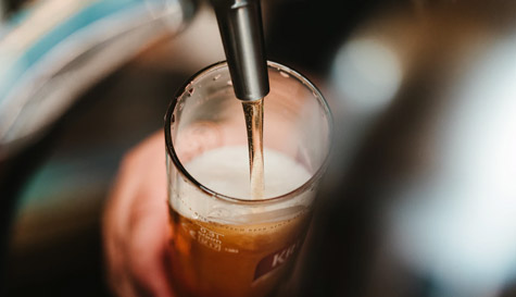 self-serve beer station stag do