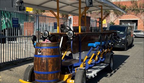 beer bike stag do