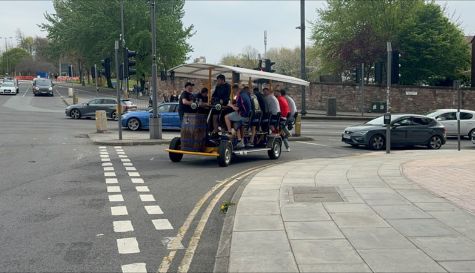 beer bike stag do