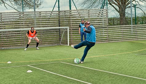 goggle football stag do