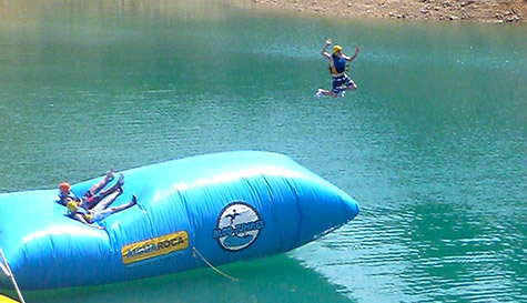 blob jumping stag do