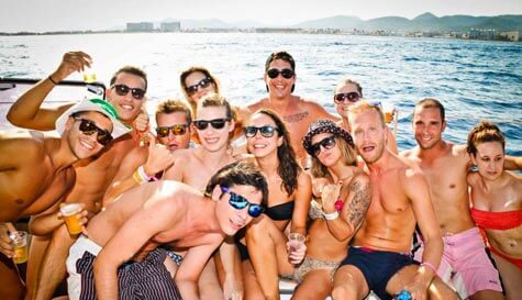 party boat stag do