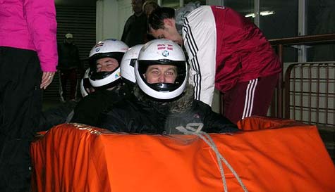 bobsleigh stag do