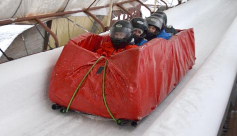 bobsleigh stag do