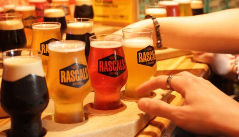 guided brewery tour and tasting with pizza stag do