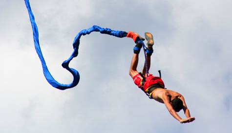 cable car bungee jump stag do