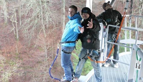 bungee jumping stag do