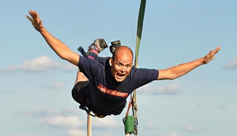 bungee jumping