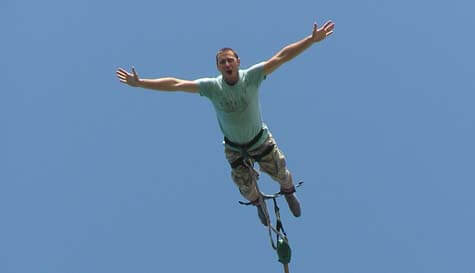 bungee jumping stag do