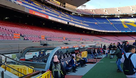 official stadium tour stag do