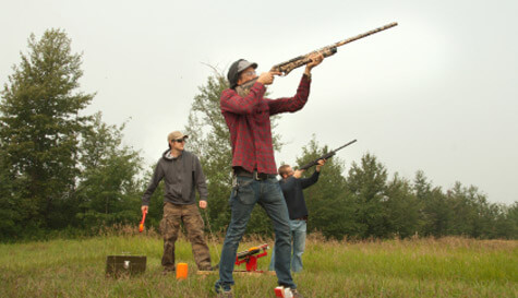 clay shooting stag do