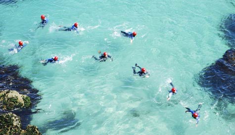 coasteering stag do