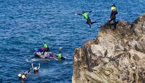 coasteering stag do