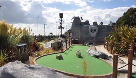 crazy golf stag do