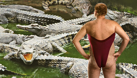 Croc wrestling