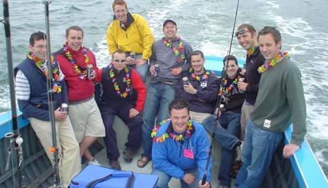 deep sea fishing stag do