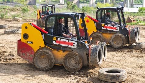 dumper truck racing stag do