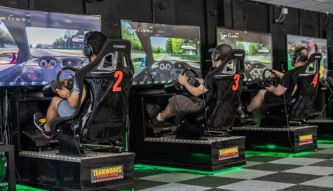 F1 race simulator stag do