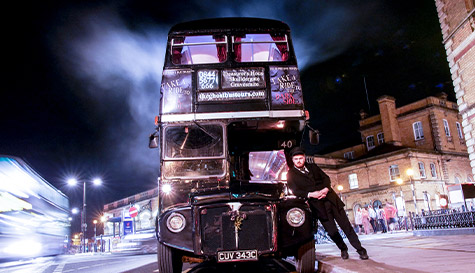 ghost bus tour stag do