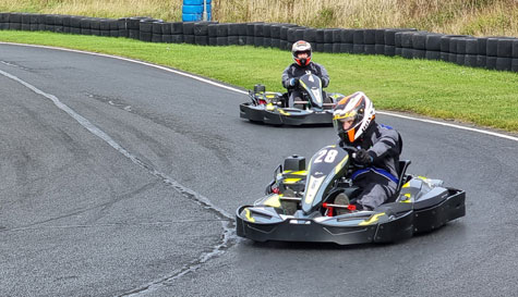 go karting stag do