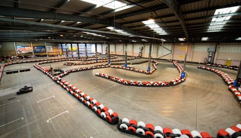 go karting & laser warfare stag do