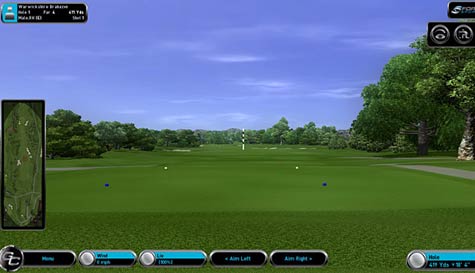 golf simulator stag do