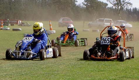 grass karting stag do