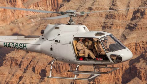 doors off helicopter grand canyon tour stag do