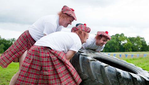 highland games stag do