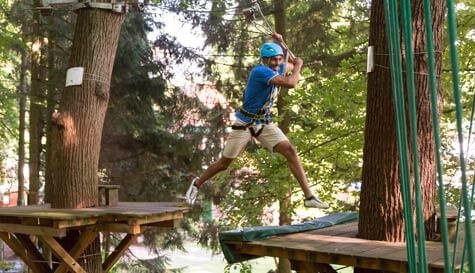 High Ropes Course Activity in Norwich - StagWeb