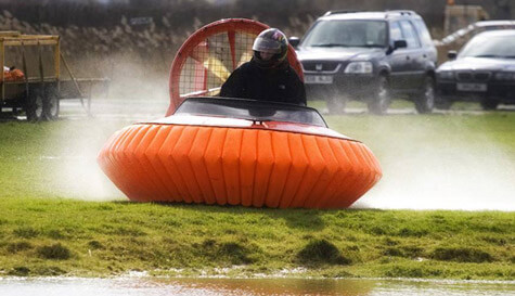 hovercraft racing stag do