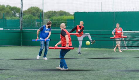 human table football stag do