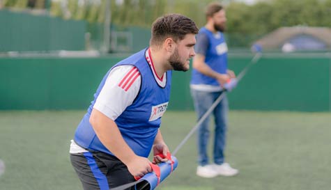 human table football stag do