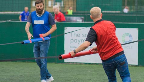 human table football stag do