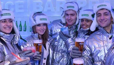 ice bar stag do