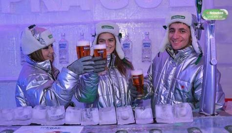 ice bar stag do